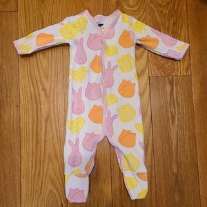 EUC Monica & Andy Pastel Snap Sleeper Size 3-6 months